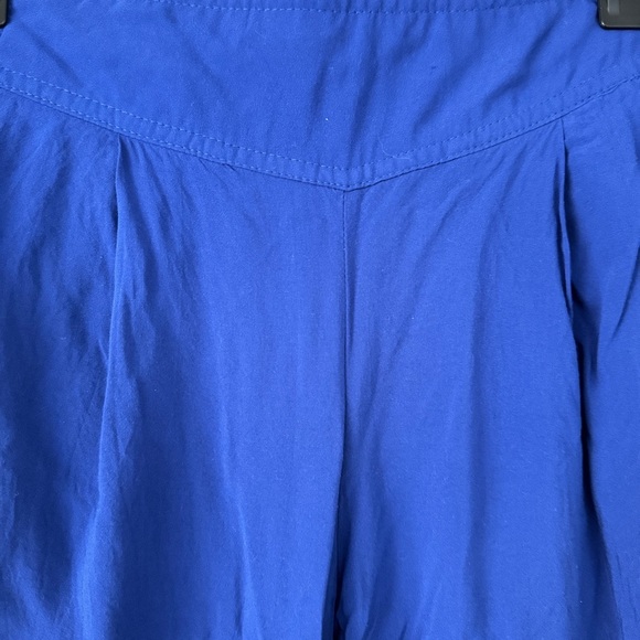 NWOT Free People Cobalt Blue Easy Pleat Pants S - Picture 5 of 7